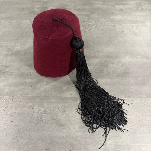 Fez hat mens burgundy - hat,